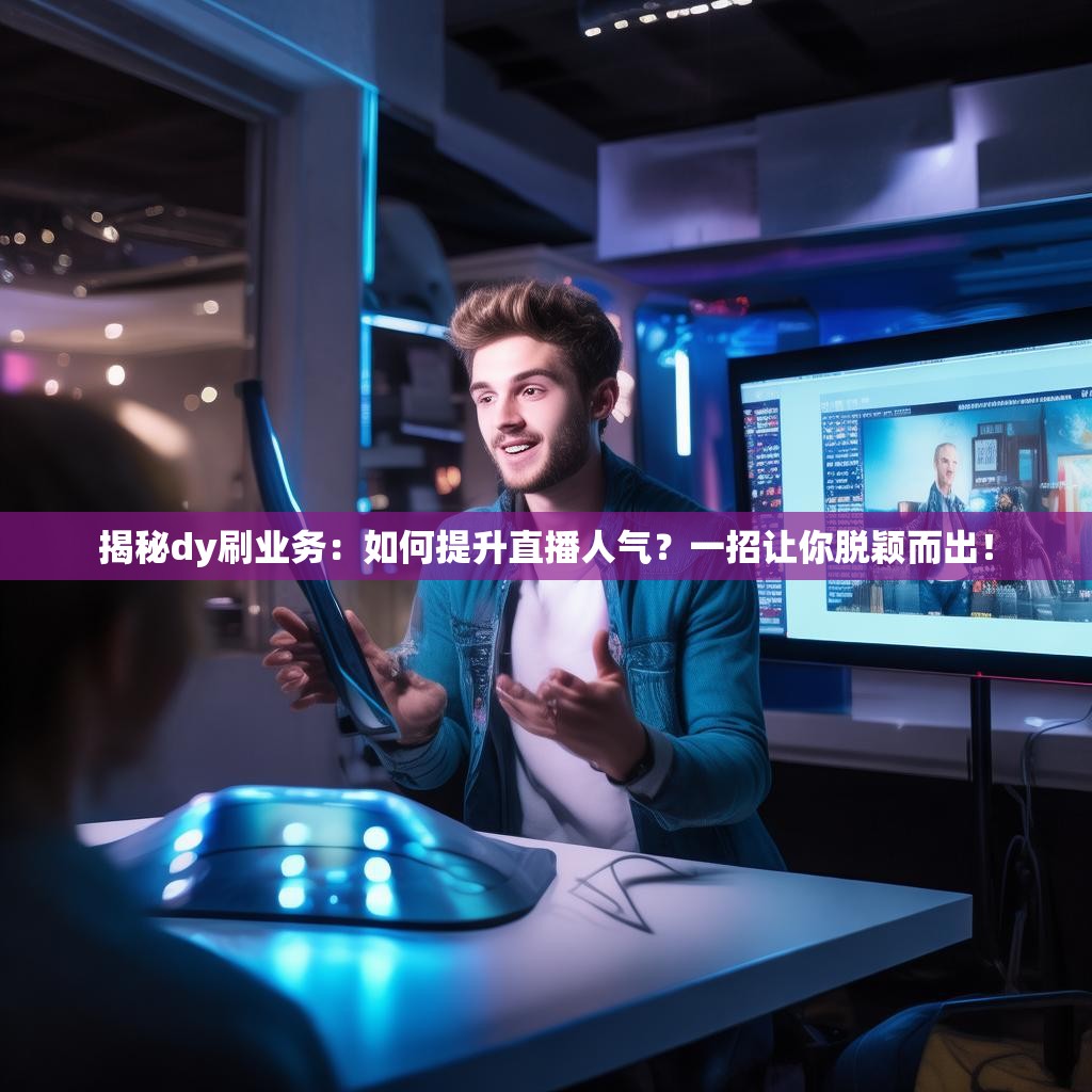 揭秘dy刷业务：如何提升直播人气？一招让你脱颖而出！